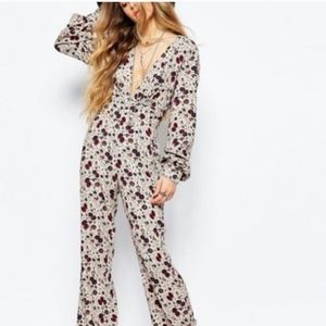 Free People 70's Fall Jumpsuit